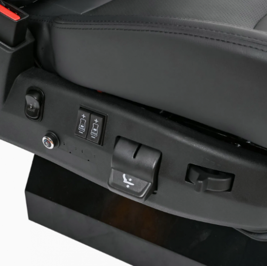 Luxury driver seat PVC E-mark gasbag - Image 4